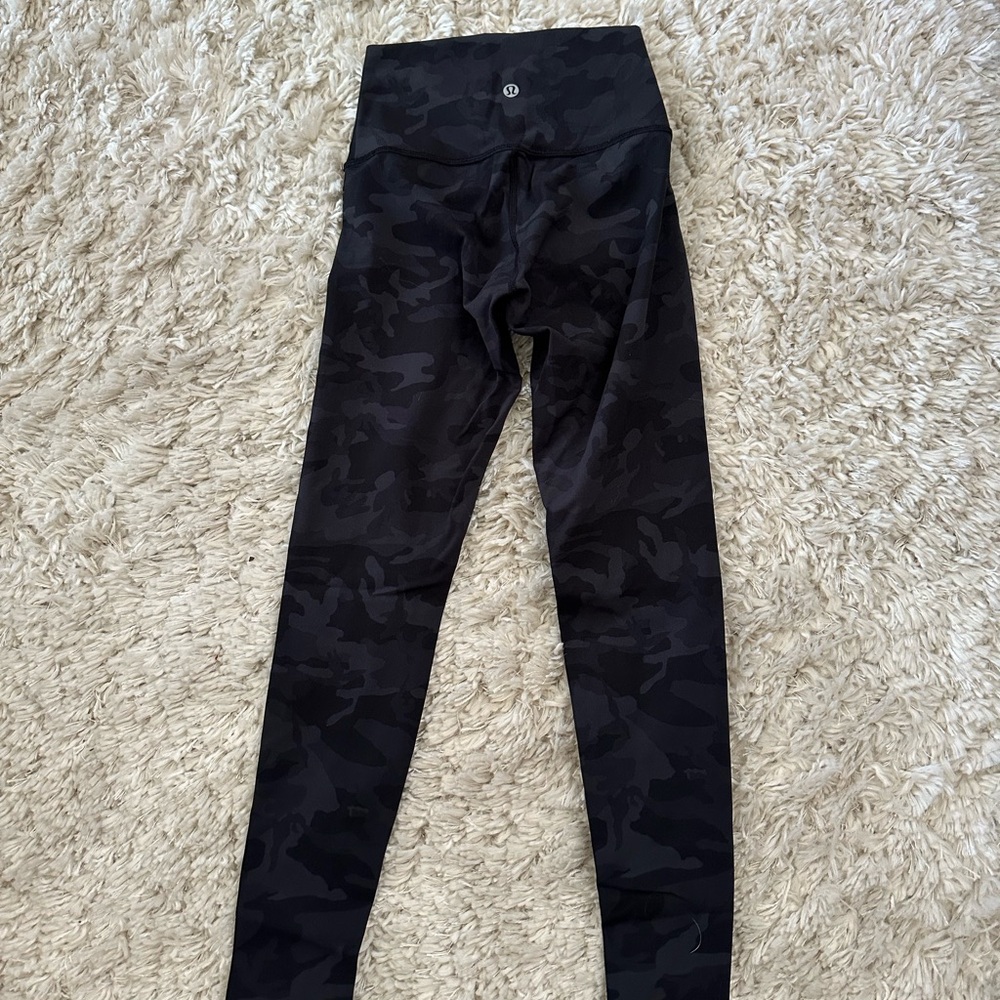 Camo Lululemon leggings size 2